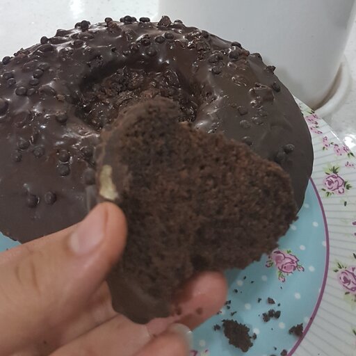 کیک شکلاتی ساده 