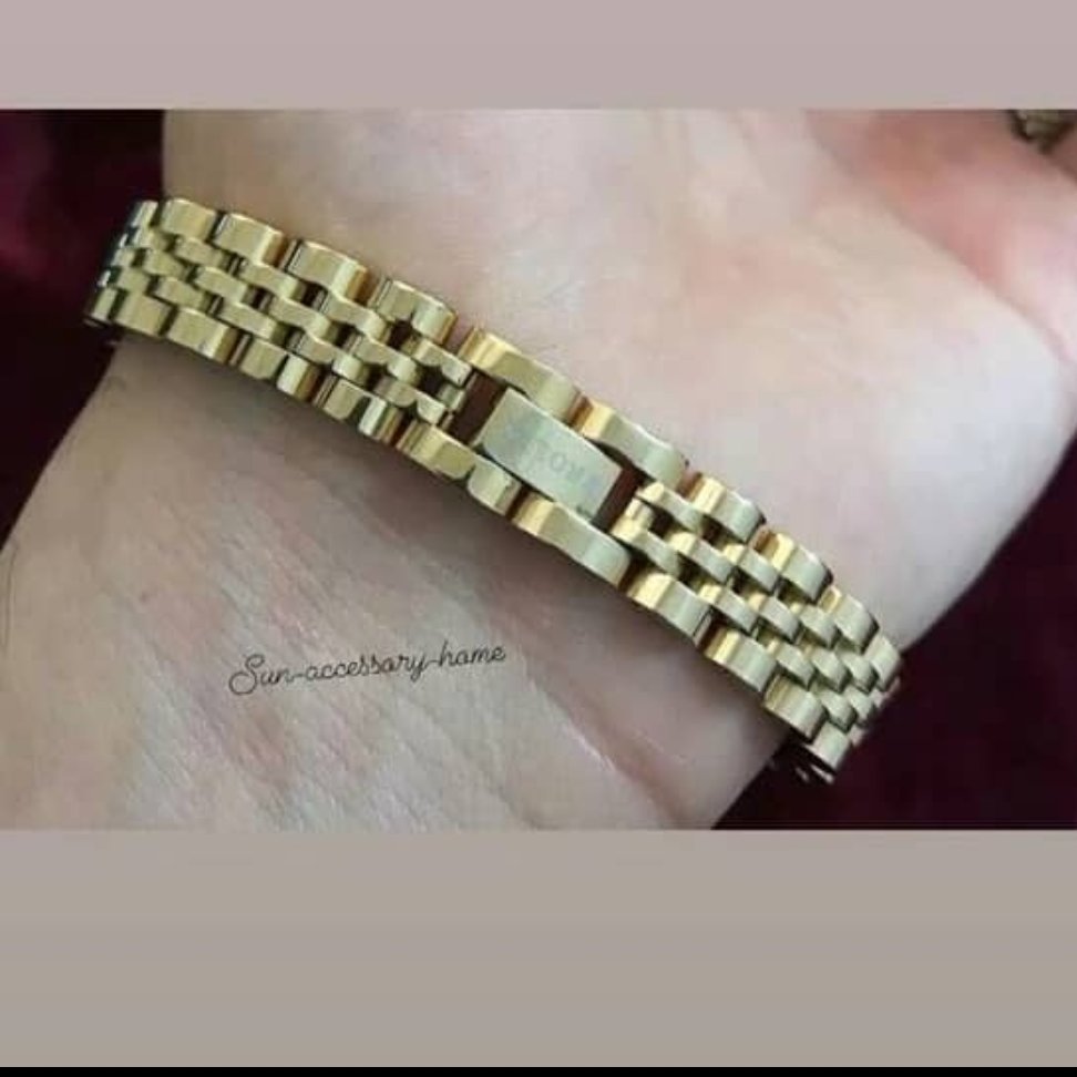 دستبند رولکس آب طلاکاری شده برند ژوپینگ  خانخ فروشگاه سان اکسسوری کد محصول 261قیمت 370000تومان ارسال رایگان