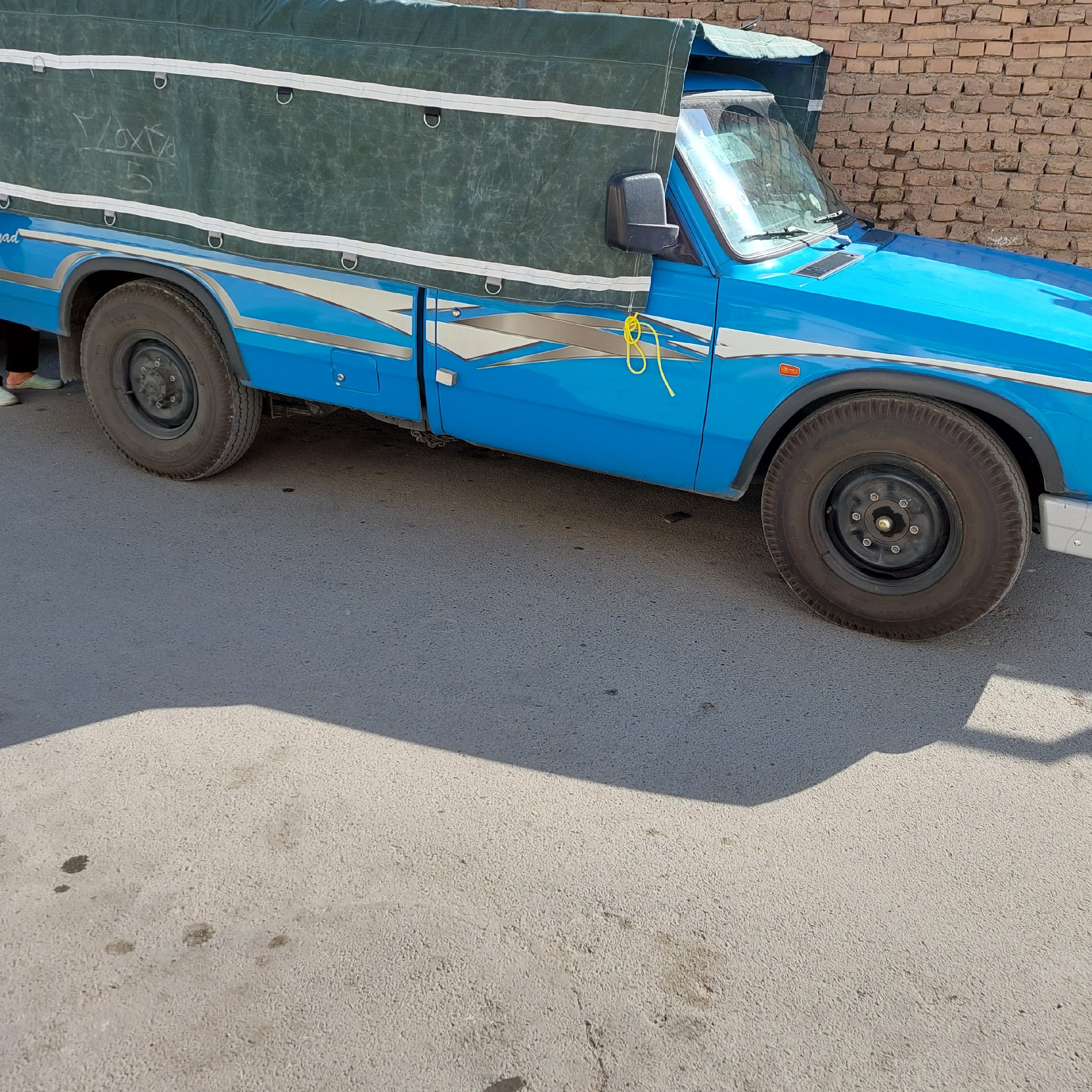 چادر نیسان 16 متری برزنت (پس کرایه)