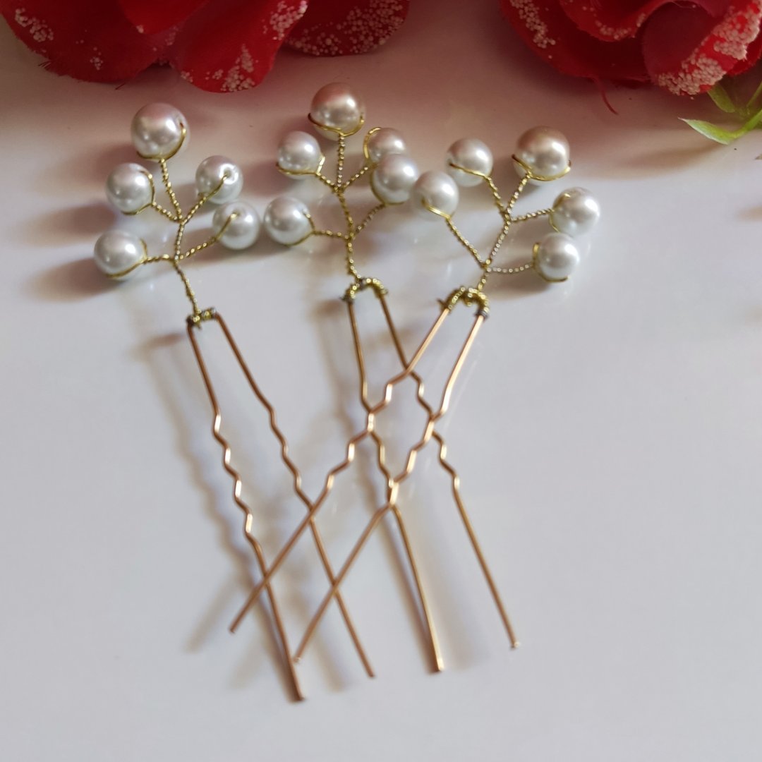 سنجاق مویی شاخه ای 