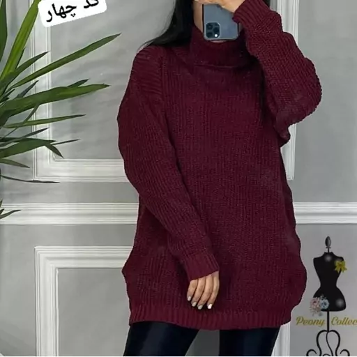 تونیک زنانه بافت سایز 36 تا 46 رنگبندی 12 تا