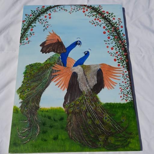 تابلو طاووس