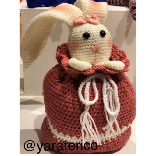 عروسک تزئینی خرگوش