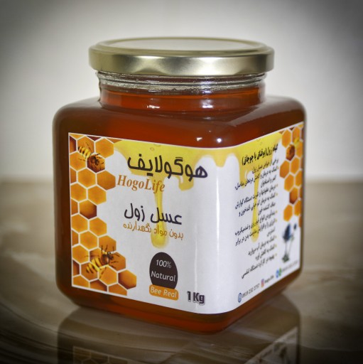 عسل طبیعی زول 470 گرمی با ساکاروز 5.2
