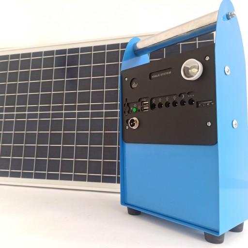 ژنراتور برق خورشیدی 30 وات رساما مدل 1400