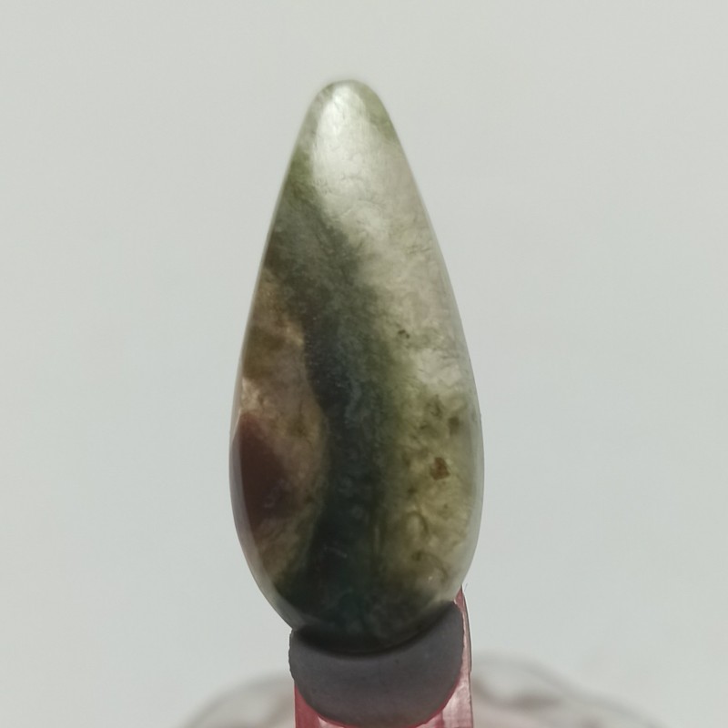 نگین شجر کد(6) سنگ اصل معدنی تراش دست شجر زیبا و خاص