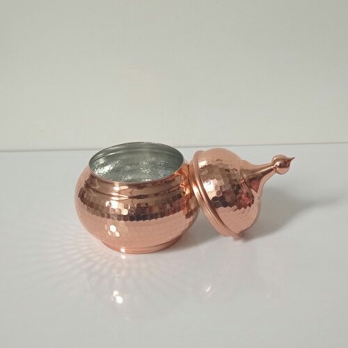 قندان مسی  طرح گنبدی نانو شده