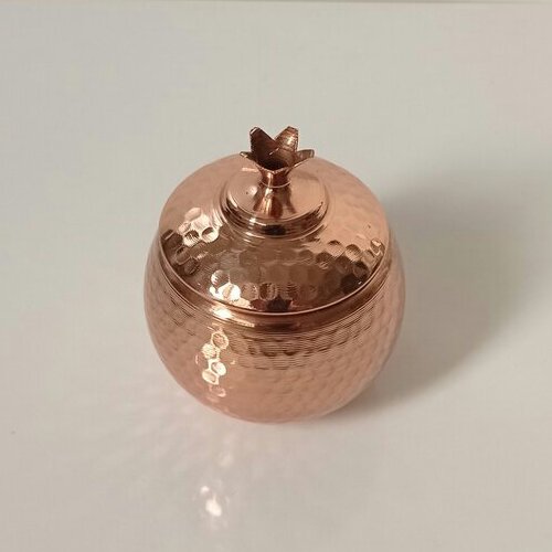 قندان انار مسی سایز کوچک طرح جدید  نانو شده



