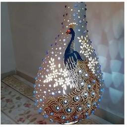 چراغ خواب طرح طاووس بسیار زیبا کد 11