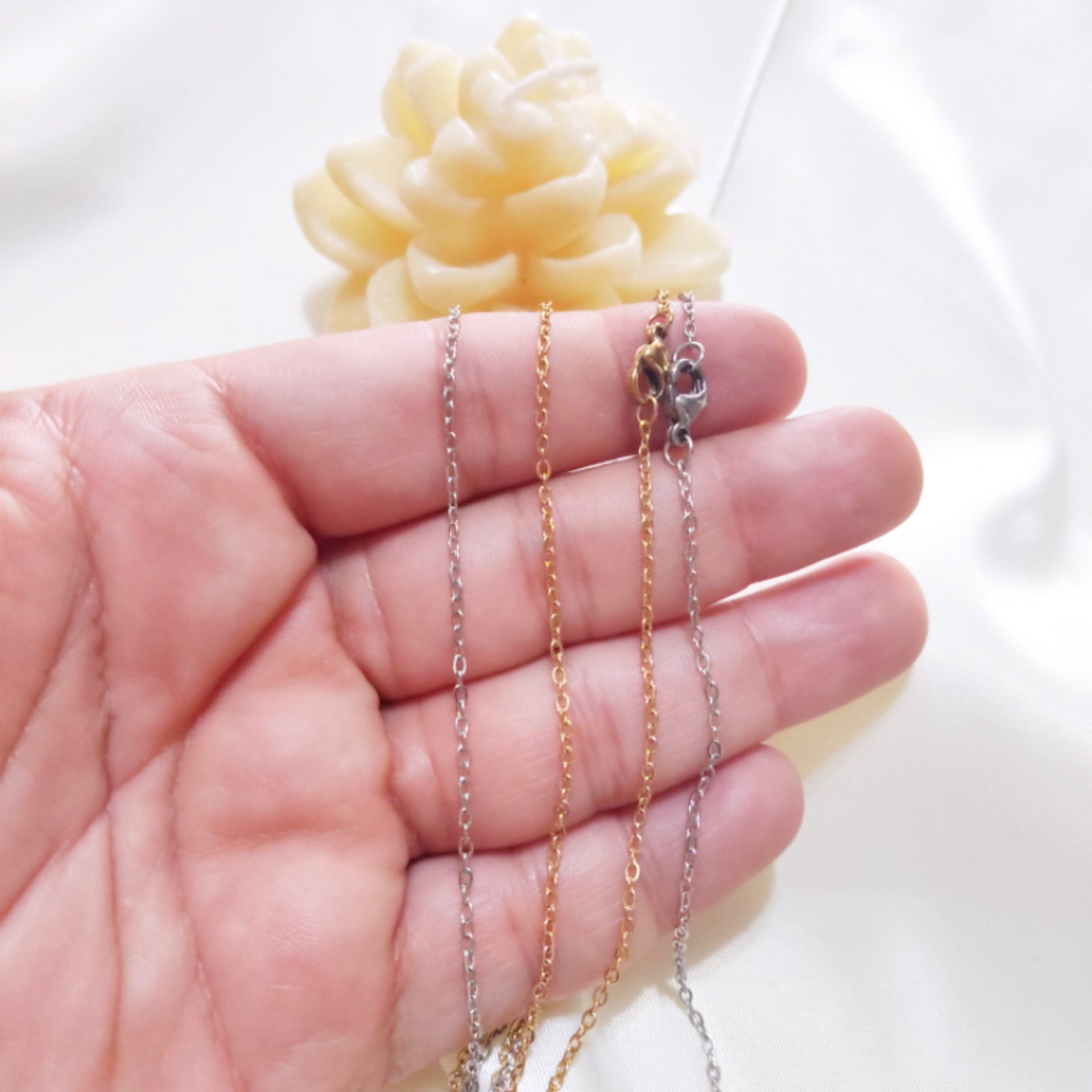 زنجیر استیل مدل دیپلمات 45 سانت