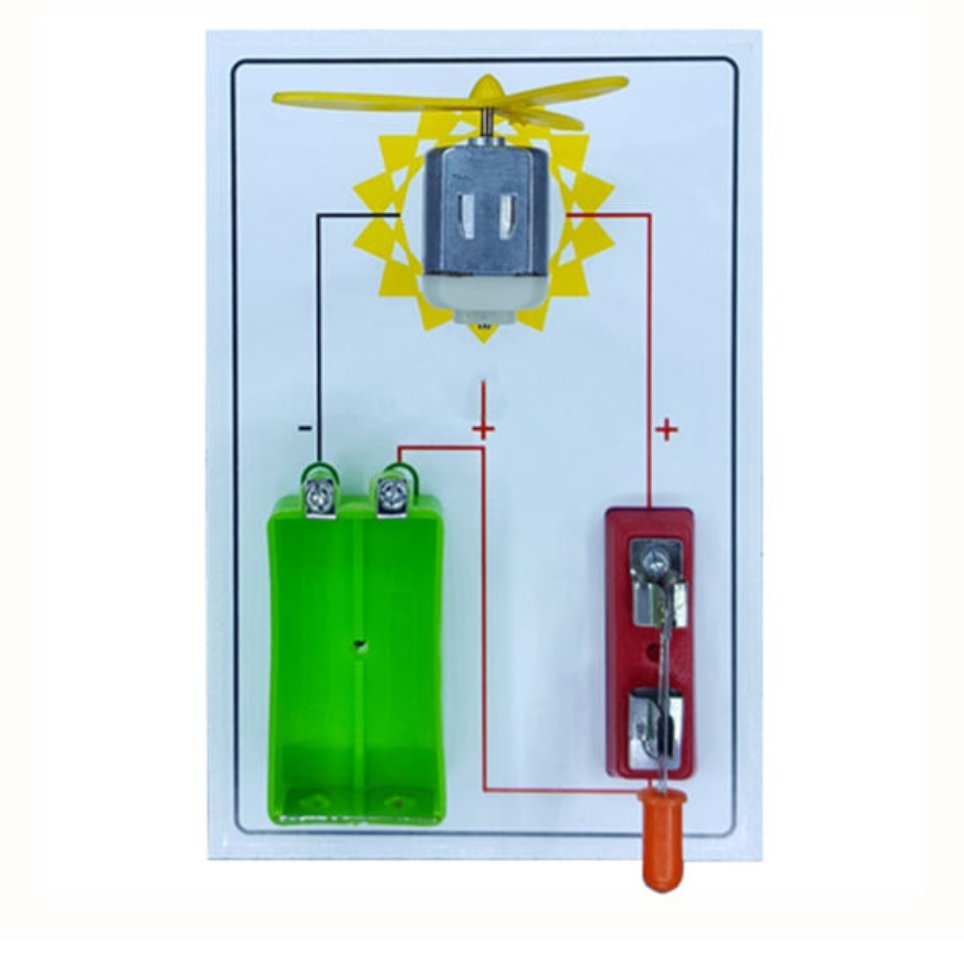 کیت آموزشی مدل کاردستی آسیاب بادی