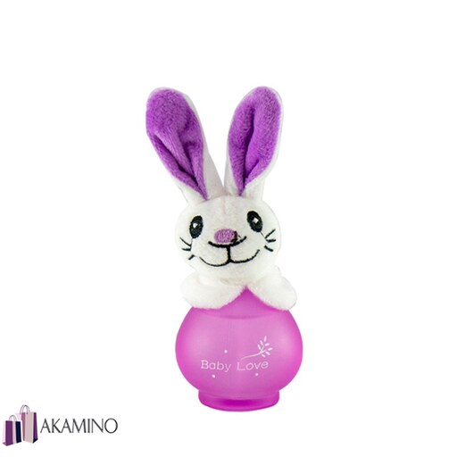 ادکلن بچگانه عروسکی Rascal rabbit مدل خرگوش بنفش