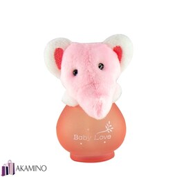 ادکلن بچگانه عروسکی Baby love مدل فیل صورتی