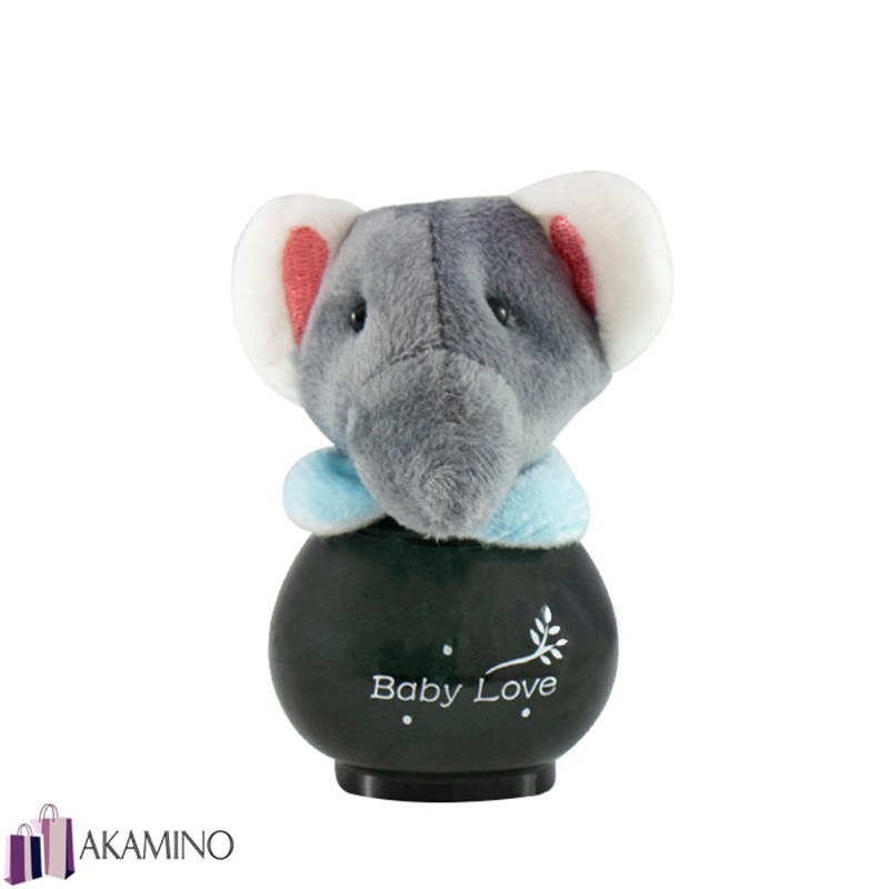 ادکلن بچگانه عروسکی Baby love مدل فیل خاکستری