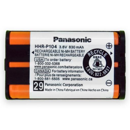 باتری شارژی تلفن بیسیم پاناسونیک مدلPANASONIC P 104