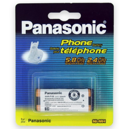 باتری شارژی تلفن بیسیم پاناسونیک PANASONIC مدل P 105