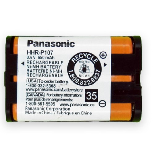 باتری شارژی تلفن بیسیم پاناسونیک مدل PANASONIC P 107