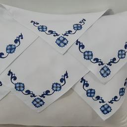دستمال سفره پارچه ای سفارشی (ست 18 تایی)(سفارش با هماهنگی قبلی)