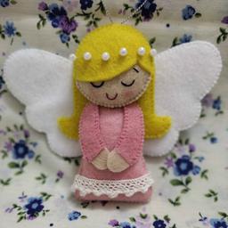 عروسک فرشته نمدی ( کوچک)