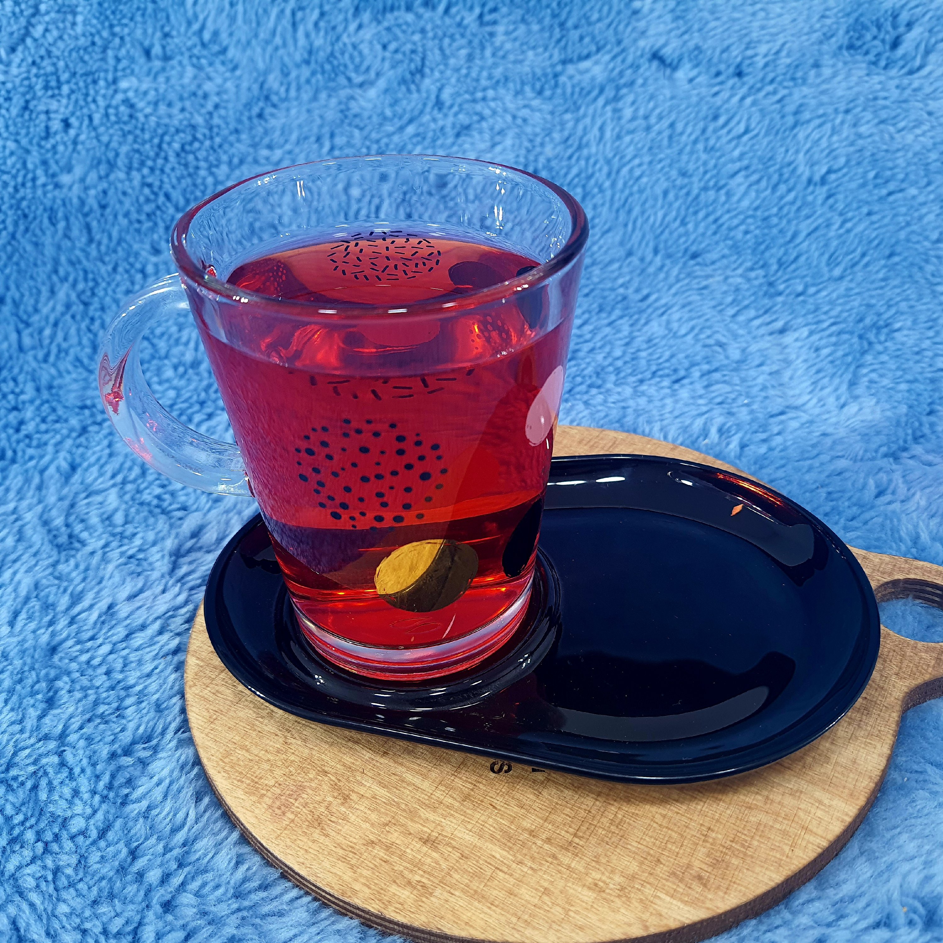 بیسکویت خوری گلدار ترکیه کد 95781 تک