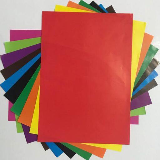کاغذ رنگی بسته ای سایز A4 کاغذ رنگی 10 رنگ
