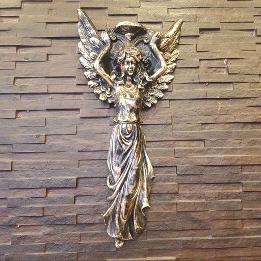 مجسمه فرشته زیبا - مجسمه فرشته مادر-مجسمه دیواری-مجسمه دکوری-دکوری-مجسمه-مجسمه