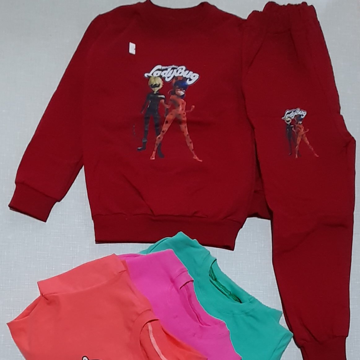 بلوزشلوار دخترانه دختر کفشدوزکی