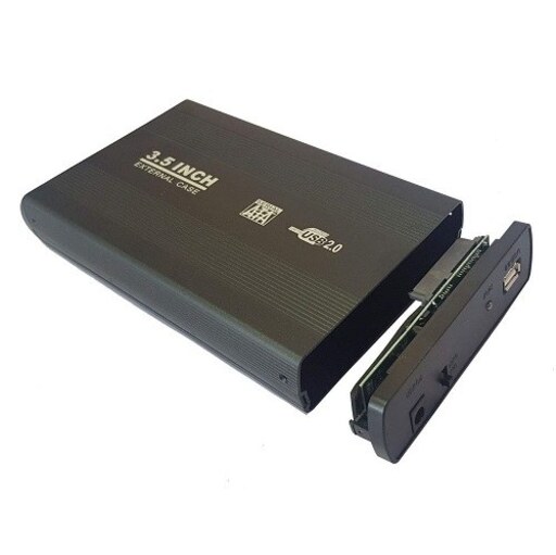 باکس تبدیل SATA به USB 2.0 هارددیسک 3.5 اینچ مدل HD-1
