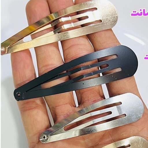 گیره مو تق تقی 8 سانت