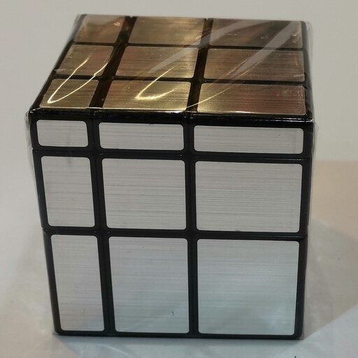 مکعب روبیک 3 در 3   مدل آیینه رنگ نقره ای مارک QY