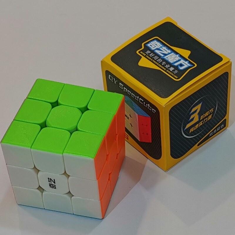 مکعب روبیک 3 در 3  مارک   QY - روان و با کیفیت - خود رنگ