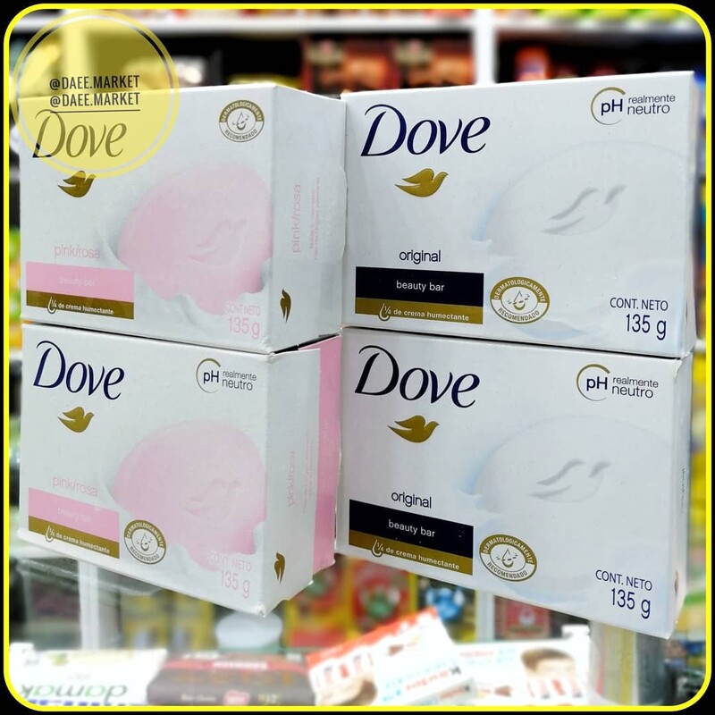 صابون داو با یک چهارم کرم 135 گرم dove soap