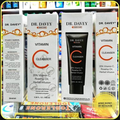 آرایش پاکن دکتر دیوی با عصاره آلوورا و ویتامین c