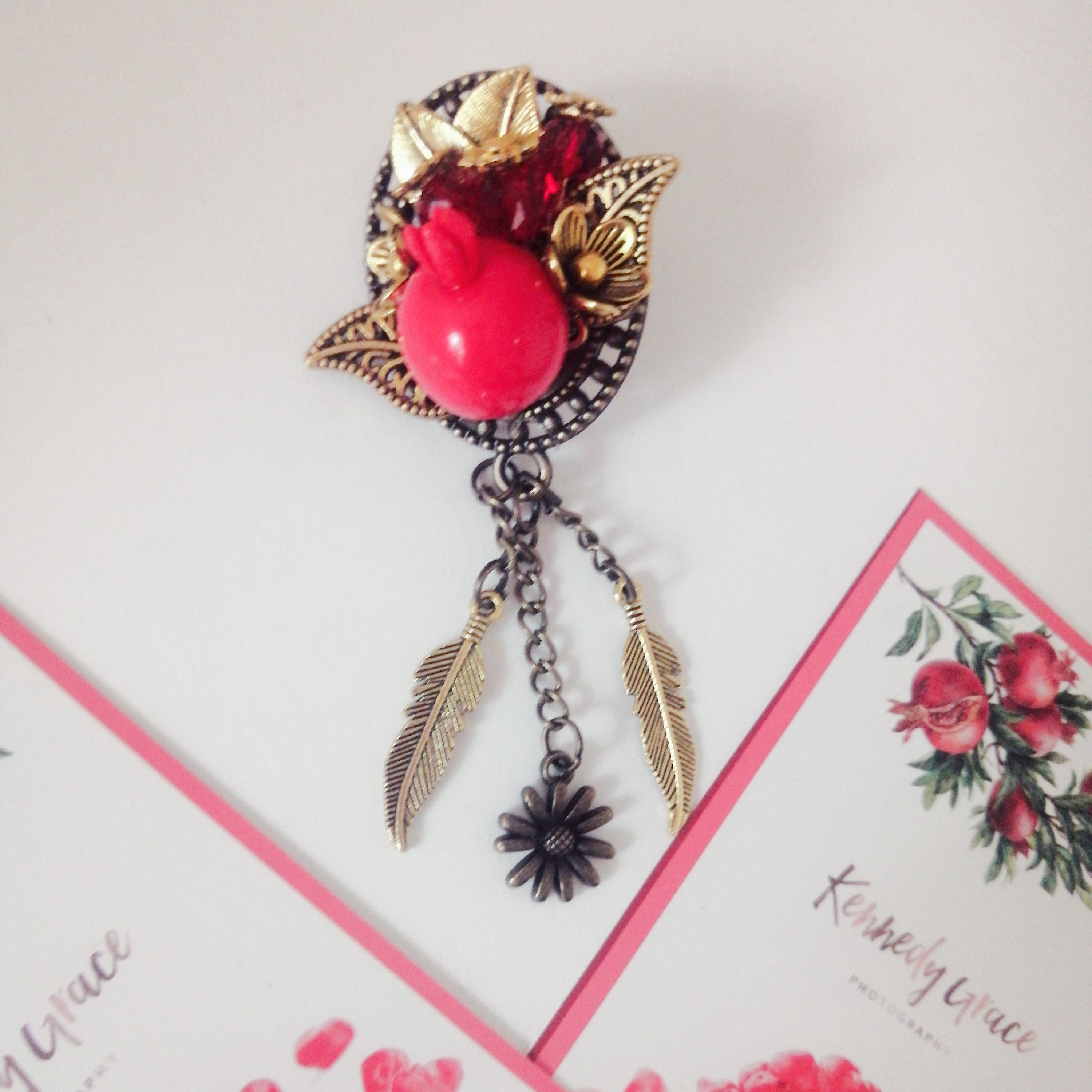 گل سینه انار یلدایی