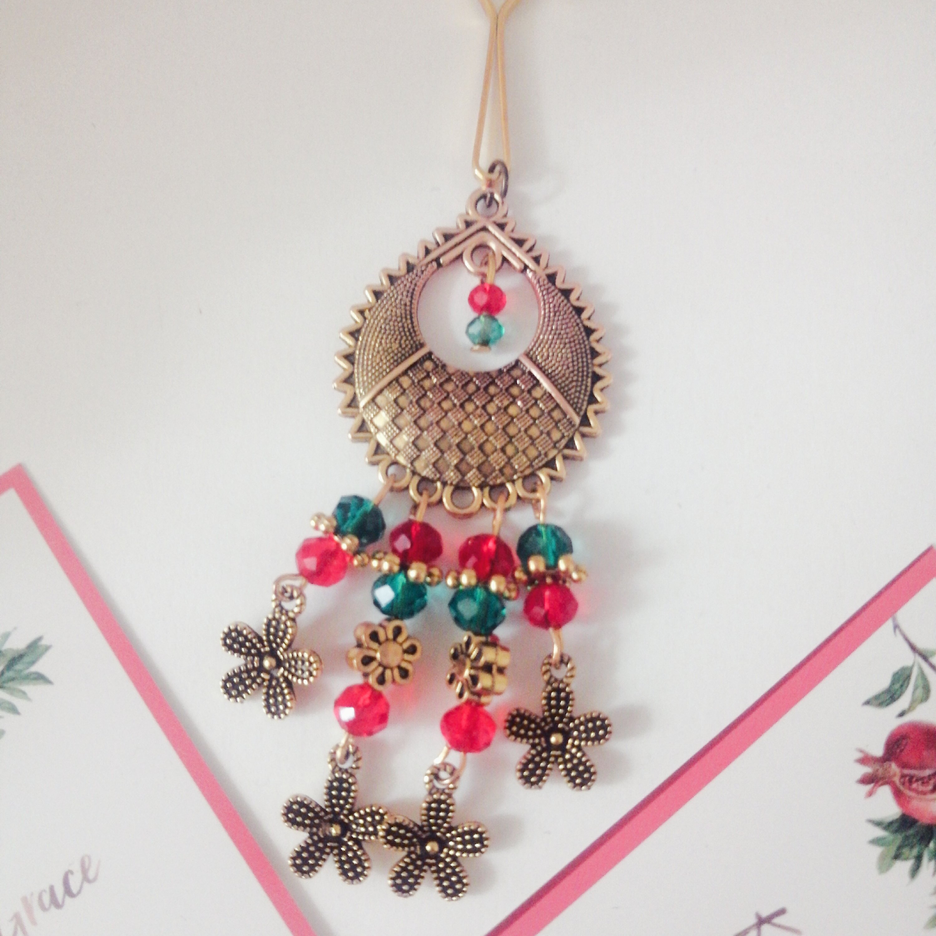 گیره روسری قجری شکوفه یلدایی 3