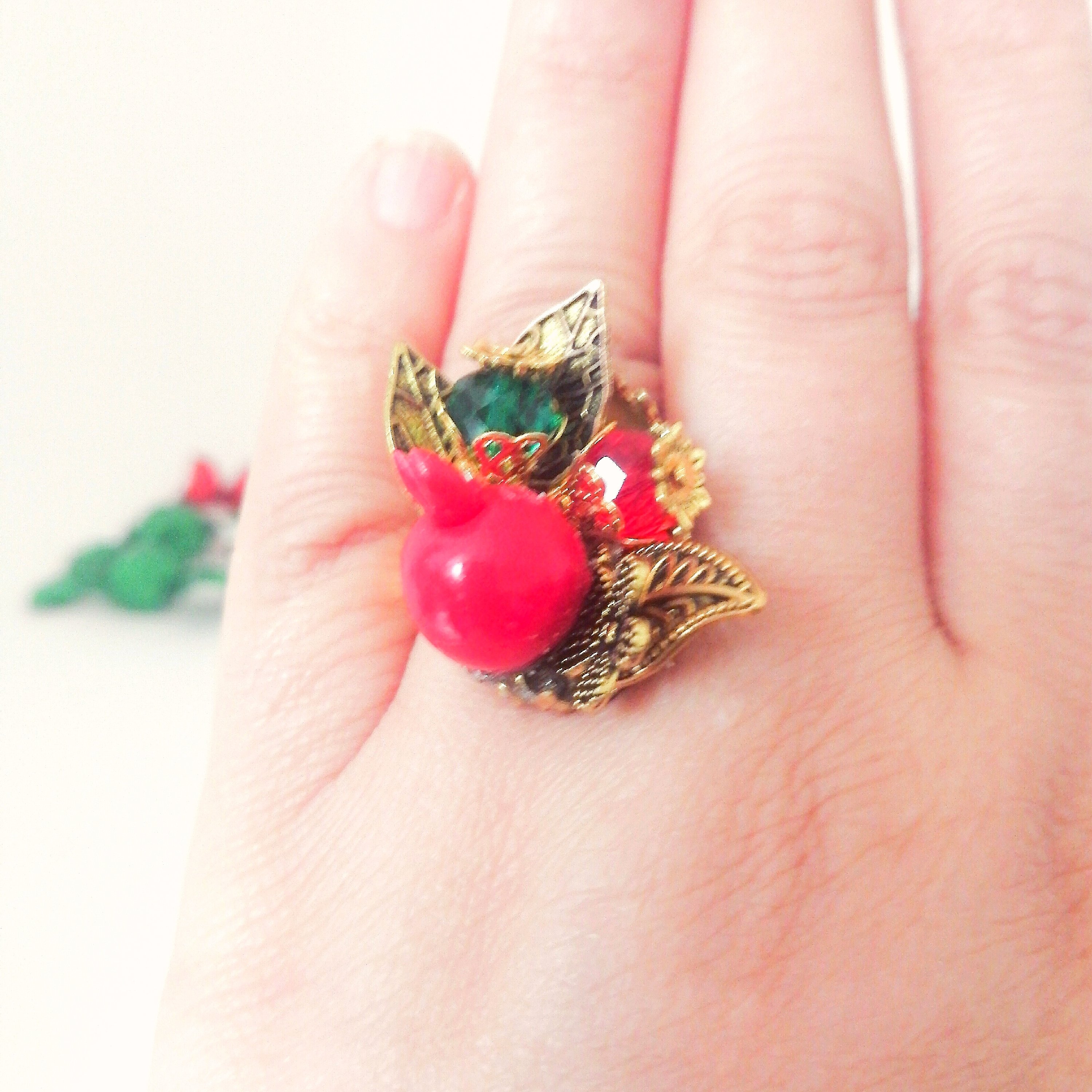 انگشتر برنجی یلدایی 1