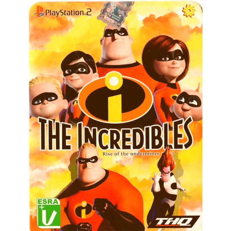 بازی پلی استیشن 2 The Incredibles Rise Of The Underminer