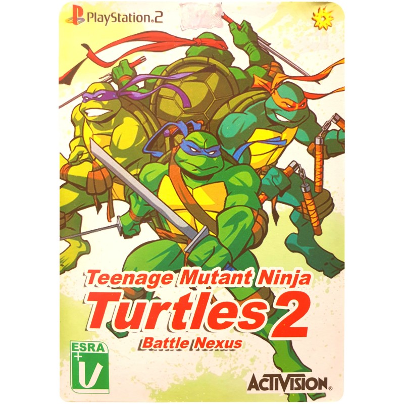 بازی پلی استیشن 2 Teenage Mutant Ninja Turtles 2