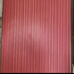 کاغذ دیواری زیبا قابل شست و شو قرمز ارزان ابعاد 10 متر در 50 سانت (بالای 10 رول تخفیف ویژه روی کل محصول)