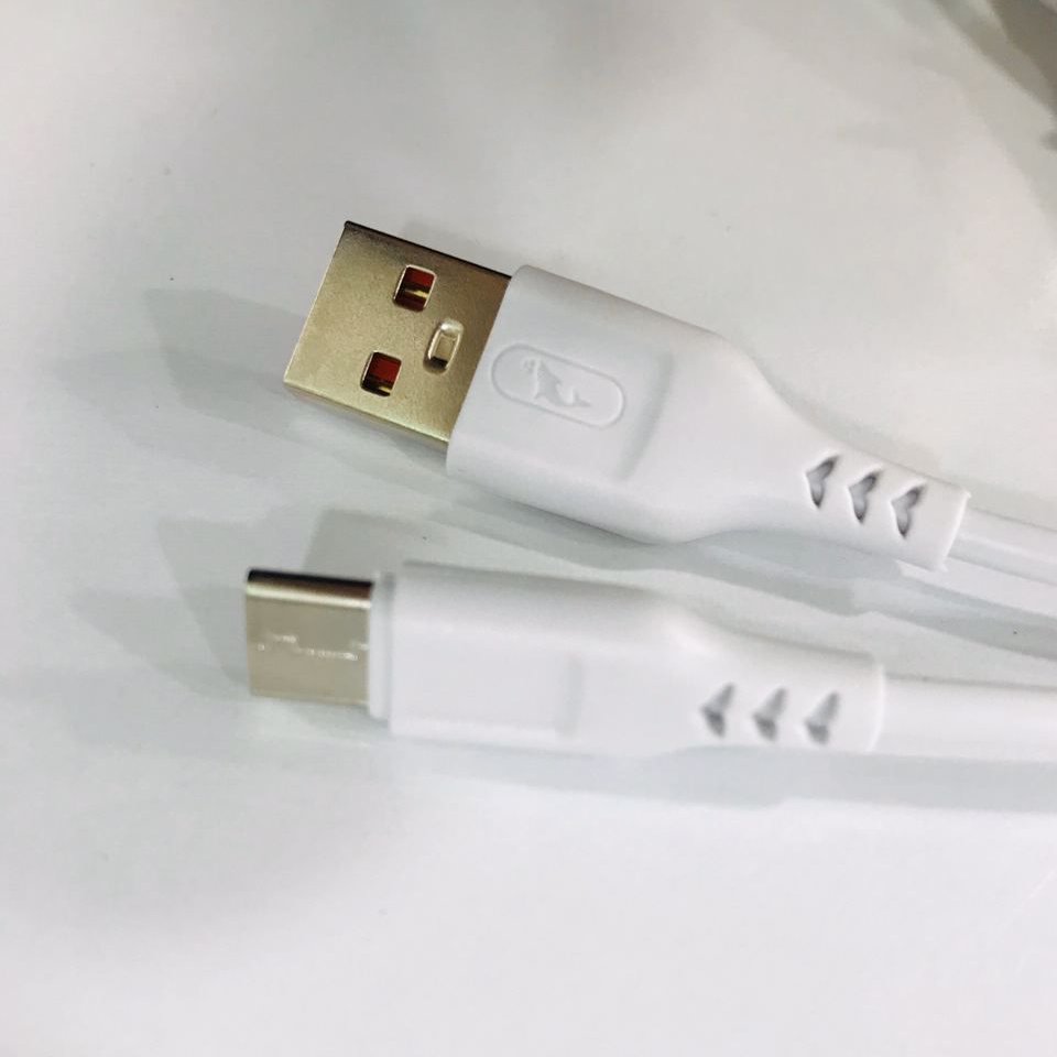 کابل فست شارژ دلفین مدل s61v میکرو کیفیت عالی - رنگ سفید و مشکی 