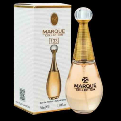 عطرادکلن زنانه مارکویی کالکشن دیور جادور کد133 ( Marque Collection Fragrance Wor