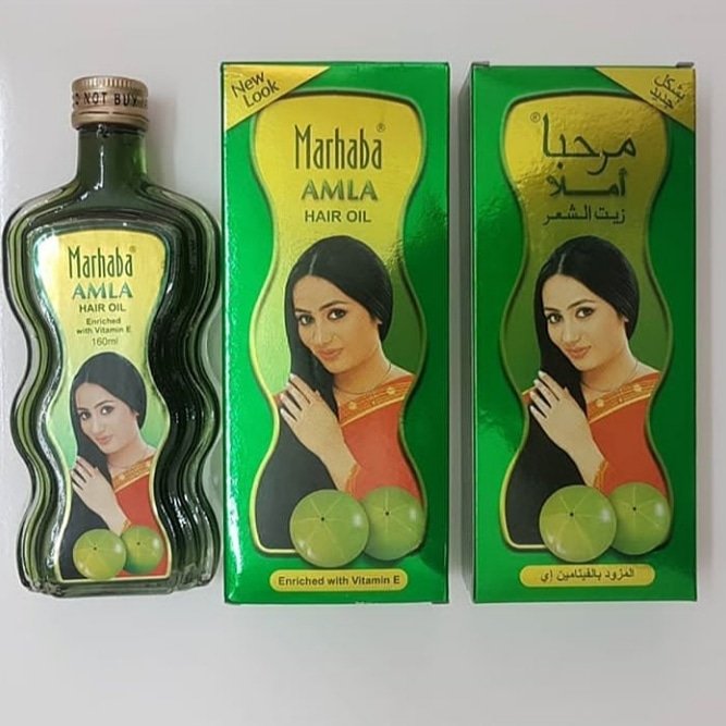 روغن مو آملا مرحبا 100 میل