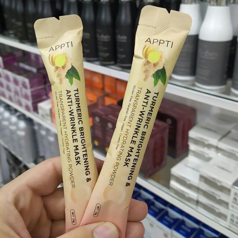ماسک صورت ساشه ای لاتکسی هیدروژلی نیوزلندی اپتی 15 گرمی appti