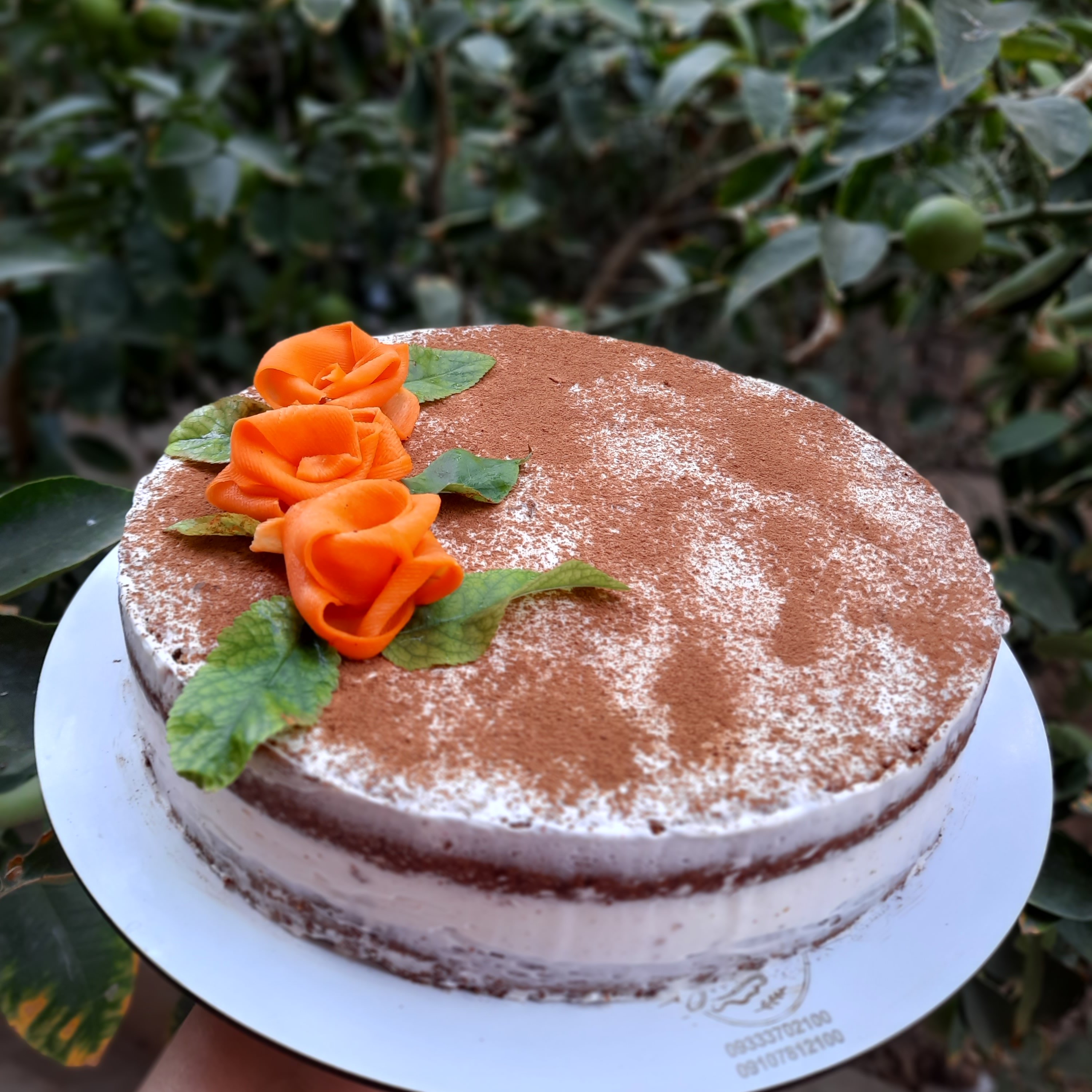 کیک هویج گردو