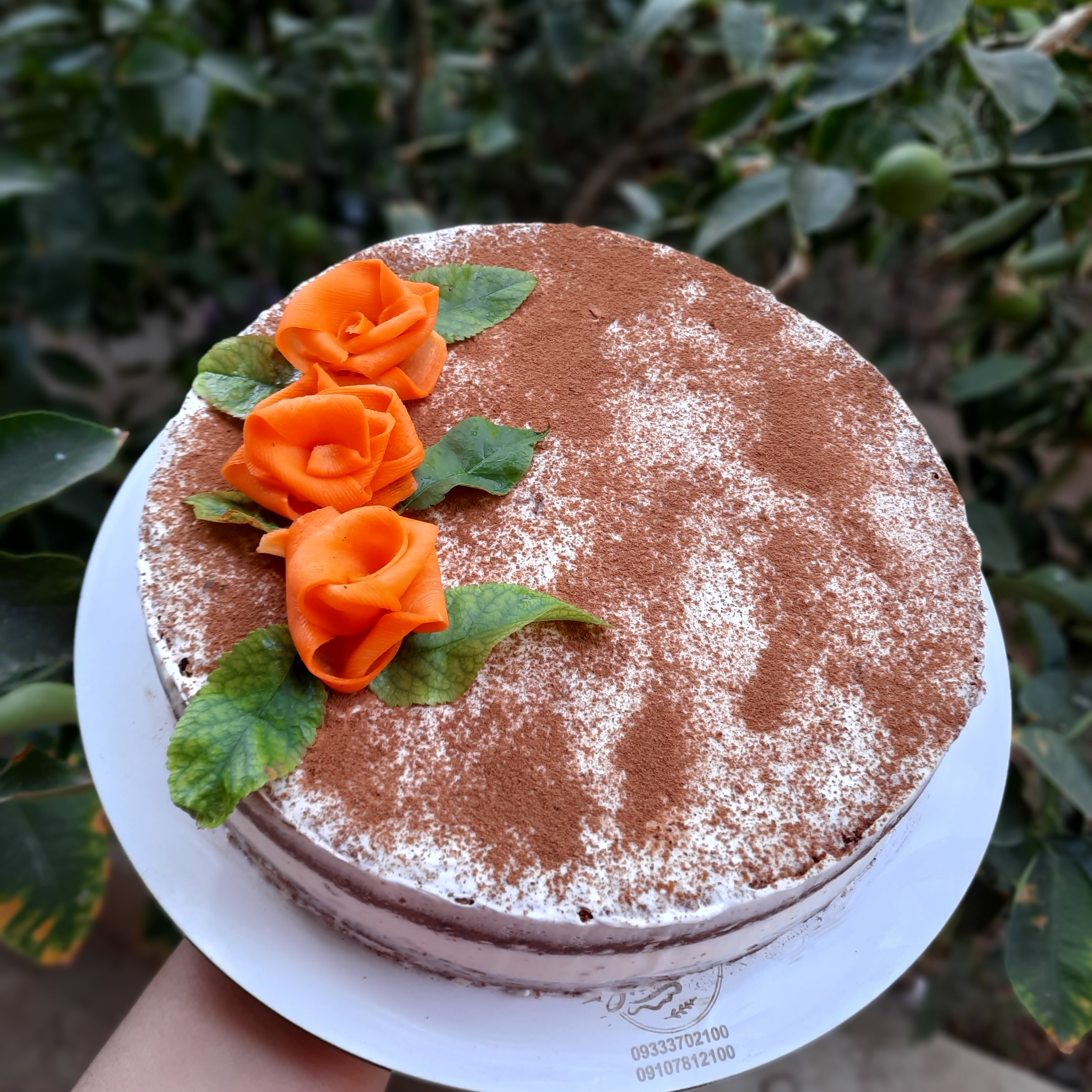 کیک هویج گردو