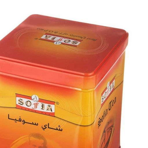 چای سوفیا Sofia قوطی ساده وزن 450 گرم