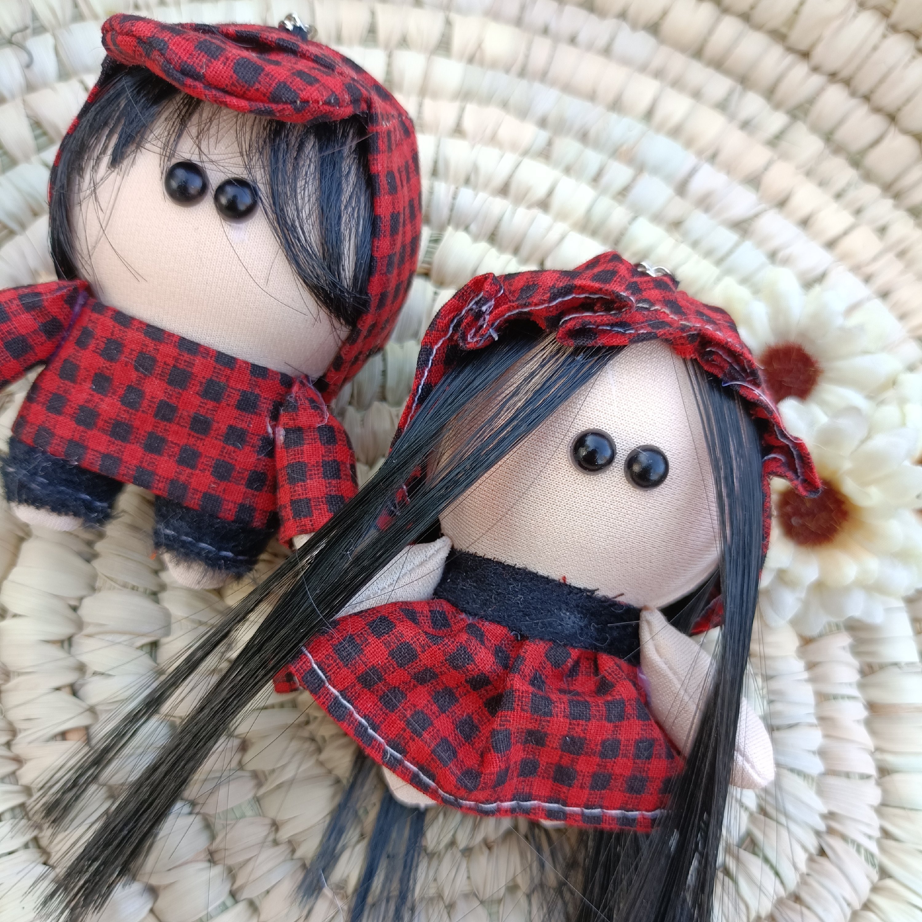 عروسک آویز جفتی (پس کرایه)