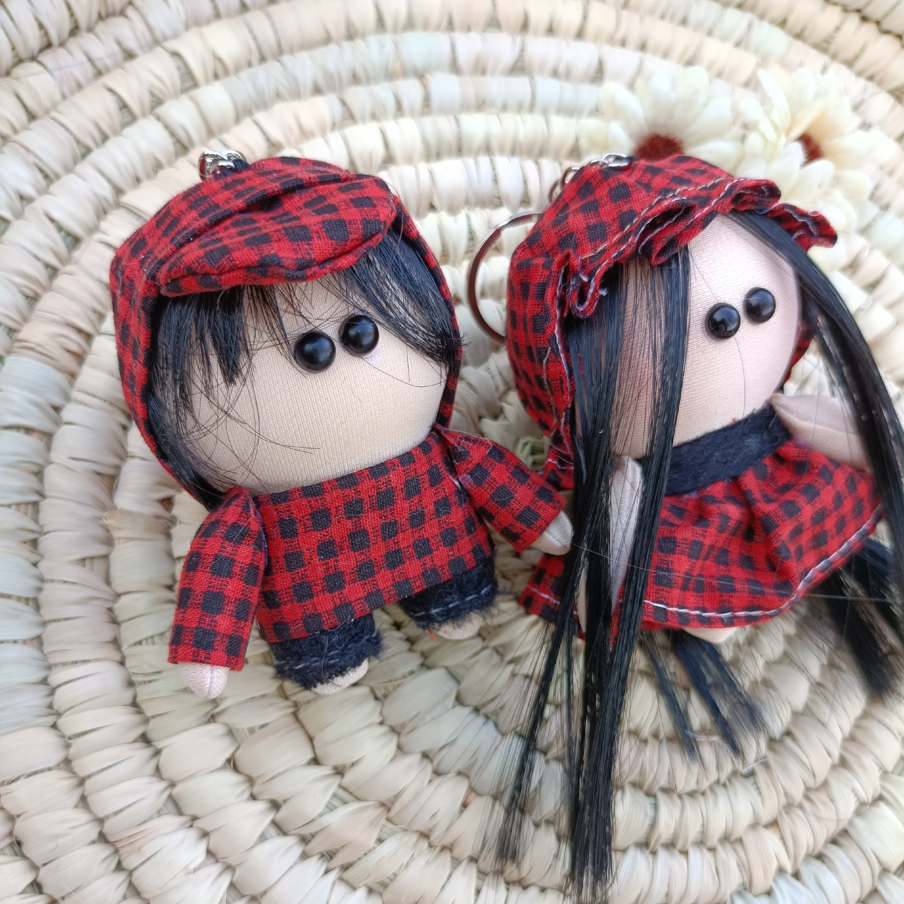 عروسک آویز جفتی (پس کرایه)