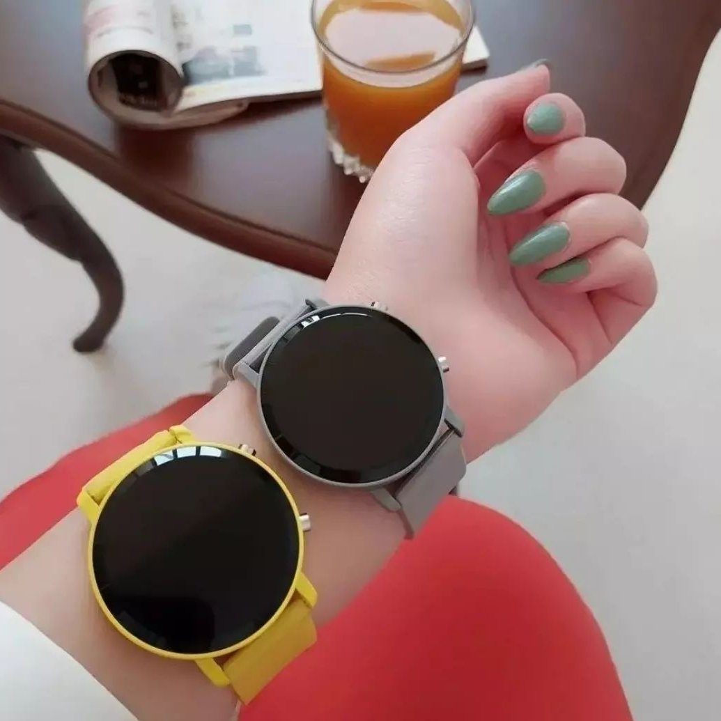 ساعت ال ای دی بند ژله ای