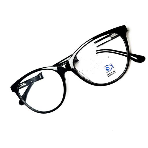 عینک طبی کائوچو زنانه و مردانه مشکی